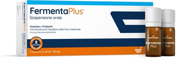 FERMENTA PLUS FERMENTI LATTICI 7 FLACONCINI DA 10 ML - Gruppofarmastore.it