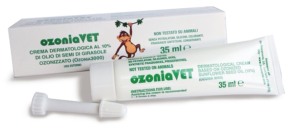 OZONIAVET CREMA DERMATOLOGICA VETERINARIA 35 ML - Gruppofarmastore.it