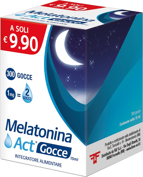 MELATONINA ACT GOCCE 15 ML - Gruppofarmastore.it