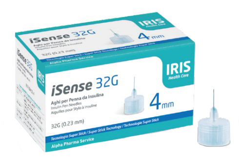 I SENSE AGO PER INSULINA GAUGE 32 4 MM 100 PEZZI - Gruppofarmastore.it