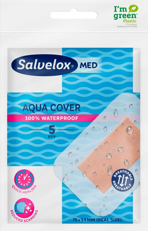 CEROTTO SALVELOX MED AQUA COVER 12X5 CM 5 PEZZI - Gruppofarmastore.it