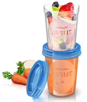 AVENT VASETTI VIA COPERCHIO 240 ML 5 PEZZI - Gruppofarmastore.it