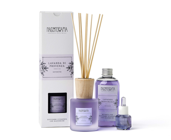 DIFFUSORE BASTONCINI LAVANDA DI PROVENZA 100 ML - Gruppofarmastore.it
