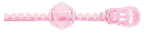 CHICCO CLIP SALVASUCCHIETTO ROSA 1 PEZZO - Gruppofarmastore.it