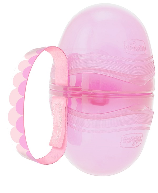 CHICCO PORTASUCCHIETTO DOPPIO ROSA 1 PEZZO - Gruppofarmastore.it
