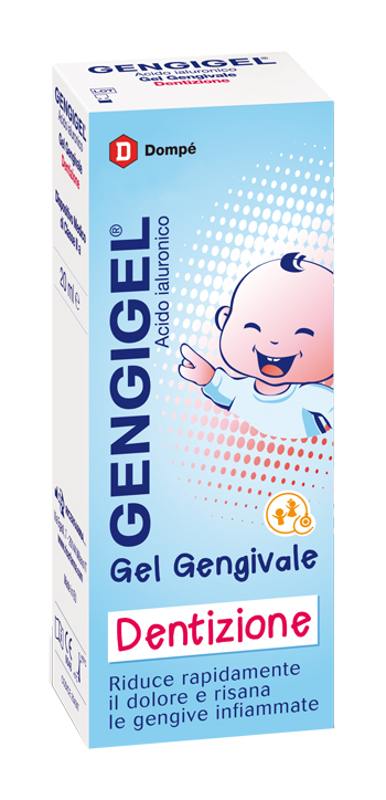 GENGIGEL GEL DENTIZIONE ACIDO IALURONICO 20 ML - Gruppofarmastore.it