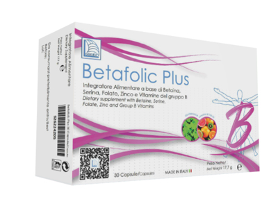 BETAFOLIC PLUS 30 CAPSULE ASTUCCIO 18,6 G - Gruppofarmastore.it