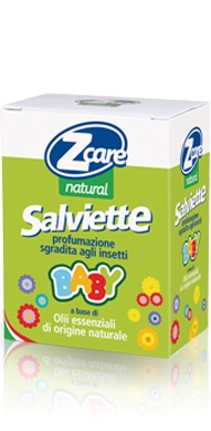 Z CARE NATURAL BABY SALVIETTE 10 PEZZI - Gruppofarmastore.it