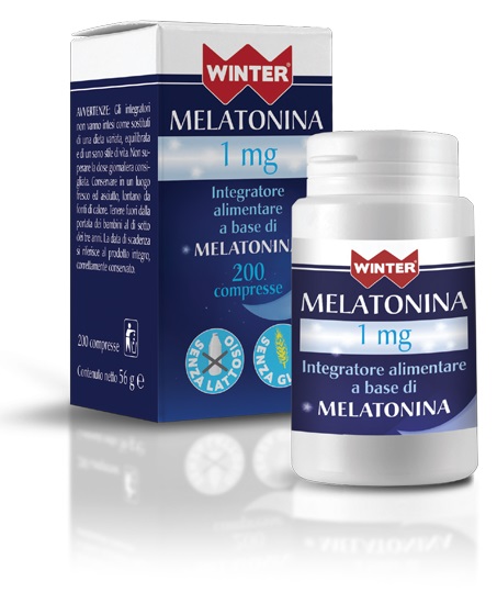 WINTER MELATONINA 1 MG 200 COMPRESSE - Gruppofarmastore.it