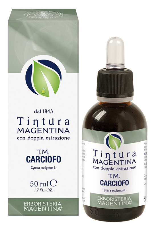 CARCIOFO TINTURA MAGENTINA 50 ML - Gruppofarmastore.it