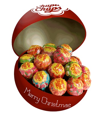 CHUPA CHUPS CHRISTMAS BALL 8 PEZZI - Gruppofarmastore.it