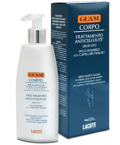 GUAM CREMA CORPO TRATTAMENTO ANTICELLULITE DELICATO PER PELLI SENSIBILI E O CAPILLARI FRAGILI 200 ML - Gruppofarmastore.it