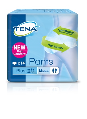 PANNOLONE A MUTANDINA TENA PANTS PLUS TAGLIA EXTRA SMALL 14 PEZZI - Gruppofarmastore.it