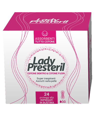 LADY PRESTERIL COTTON POWER PROTEGGI SLIP POCKET ANATOMICI RIPIEGATI PROMO 24 PEZZI - Gruppofarmastore.it