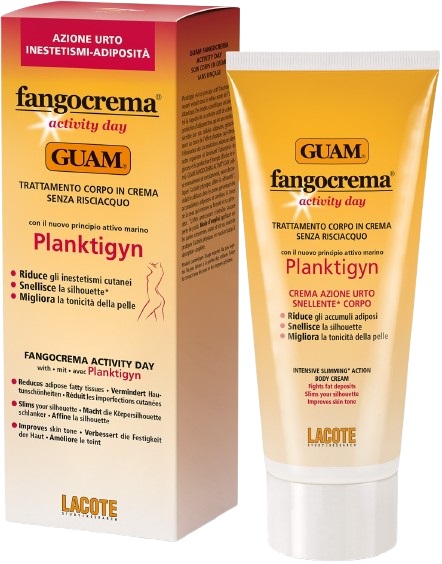 GUAM FANGOCREMA ACTIVITY DAY TRATTAMENTO CORPO CON PRINCIPIO ATTIVO PLANKTIGYN 200 ML - Gruppofarmastore.it