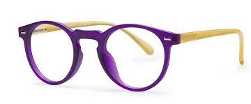 OCCHIALE DA LETTURA PREMONTATO TWINS PLATINUM SMILE VIOLA/GIALLO +3,00 - Gruppofarmastore.it
