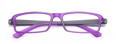 OCCHIALE DA LETTURA PREMONTATO TWINS SILVER LIGHT VIOLA/NERO +3,00 - Gruppofarmastore.it