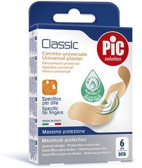 CEROTTO PIC CLASSIC PIC DITA ANTIBATTERICO 6 PEZZI - Gruppofarmastore.it