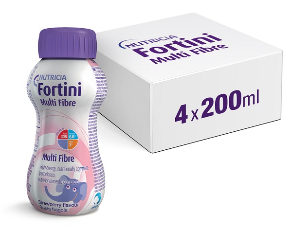 FORTINI MULTI FIBRE GUSTO FRAGOLA 200 ML - Gruppofarmastore.it