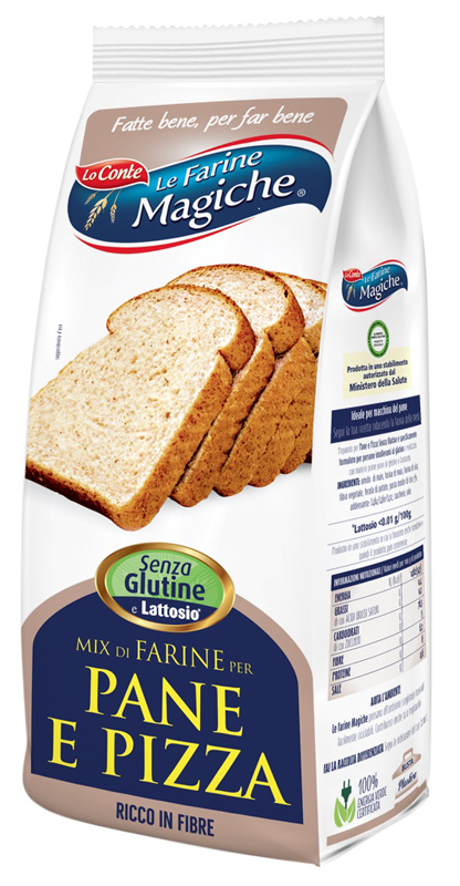 IPAFOOD MIX PER PANE E PIZZA SENZA GLUTINE 500 G - Gruppofarmastore.it