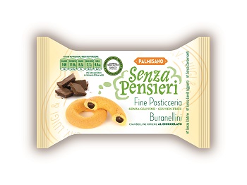 SENZA PENSIERI BURANELLINI RIPIENI ALLA CREMA DI CACAO 150 G PORZIONI MONODOSE - Gruppofarmastore.it