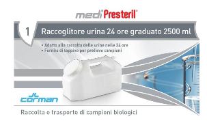 CONTENITORE URINA 24 ORE MEDIPRESTERIL - Gruppofarmastore.it