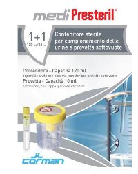 CONTENITORE URINA + PROVETTA MEDIPRESTERIL - Gruppofarmastore.it