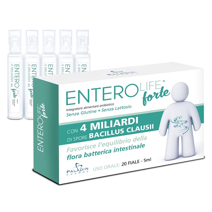 ENTEROLIFE FORTE 4 MILIARDI 20 FIALE DA 5 ML - Gruppofarmastore.it