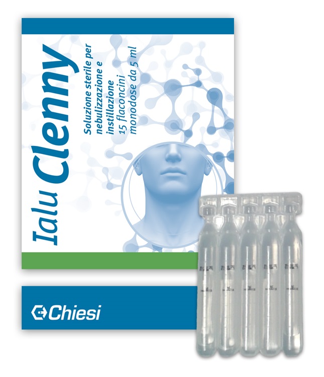 IALU CLENNY 15 FLACONCINI 5 ML SOLUZIONE STERILE PER NEBULIZZAZIONE E INSTILLAZIONE CON ACIDO IALURONICO - Gruppofarmastore.it