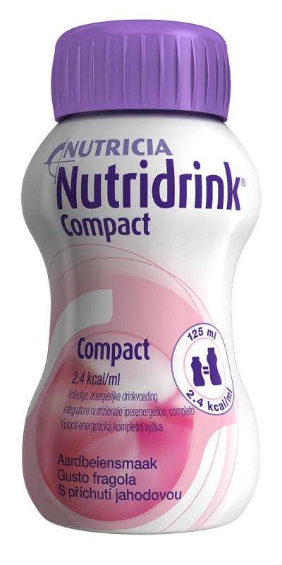NUTRIDRINK COMPACT FRAGOLA 4X125 ML - Gruppofarmastore.it