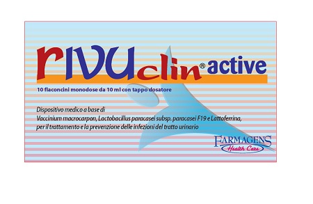 RIVUCLIN ACTIVE 10 FLACONCINI MONODOSE DA 10 ML CON TAPPO DOSATORE - Gruppofarmastore.it