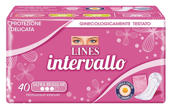 PROTEGGISLIP LINES INTERVALLO RIPIEGATO 40 PEZZI - Gruppofarmastore.it