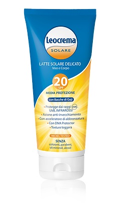 LEOCREMA SOLARE GOJY SPF20 200 ML - Gruppofarmastore.it