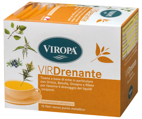 VIROPA DRENANTE TISANA 15 BUSTINE - Gruppofarmastore.it