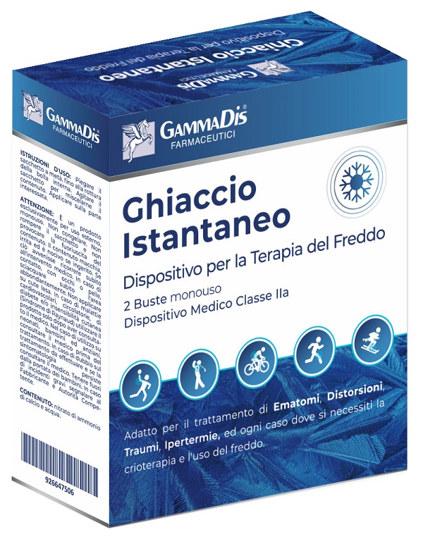 GHIACCIO ISTANTANEO TNT GAMMADIS 2 PEZZI GAMMADIS - Gruppofarmastore.it