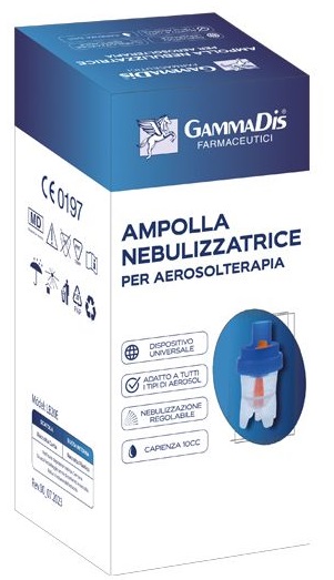 AMPOLLA AEROSOL PLASTICA GAMMADIS 1 PEZZO - Gruppofarmastore.it