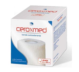 BENDA ELASTICA AUTOADERENTE CEROXMED 2000 X 10 CM 1 PEZZO - Gruppofarmastore.it