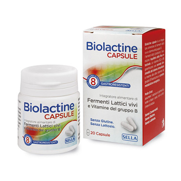 BIOLACTINE FERMENTI + VITAMINE 20 CAPSULE - Gruppofarmastore.it