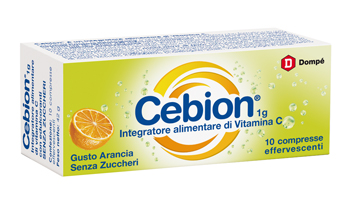 CEBION EFFERVESCENTE VIT C SENZA ZUCCHERO 10 COMPRESSE - Gruppofarmastore.it