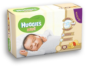 PANNOLINO HUGGIES EXTRA CARE BEBE' BASE 1 28 PEZZI - Gruppofarmastore.it