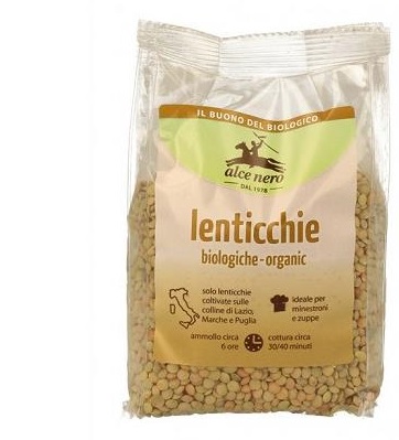 LENTICCHIE BIOLOGICHE 400 G - Gruppofarmastore.it