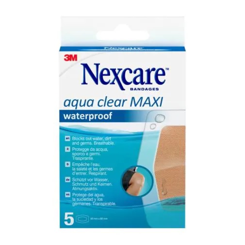 CEROTTO NEXCARE AQUA 360 60X89 MAXI 5 PEZZI - Gruppofarmastore.it