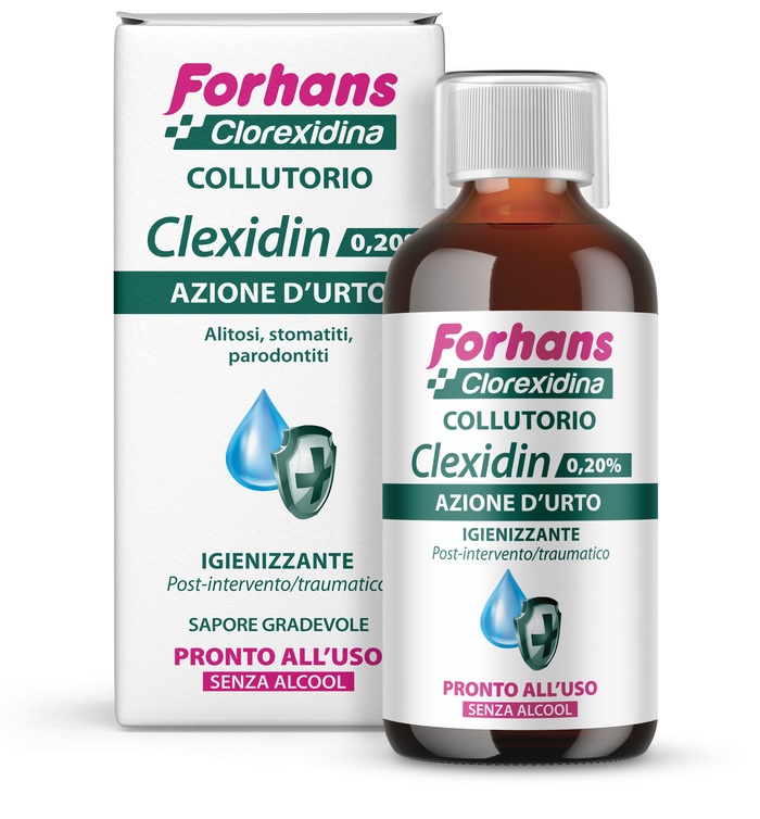 FORHANS CLEXIDIN 0,20 SENZA ALCOOL 200 ML - Gruppofarmastore.it