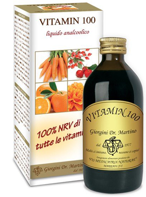 VITAMIN 100 LIQUIDO ANALCOLICO 200 ML - Gruppofarmastore.it