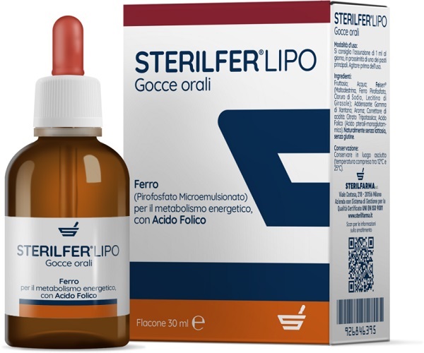 STERILFER LIPO GOCCE 30 ML - Gruppofarmastore.it