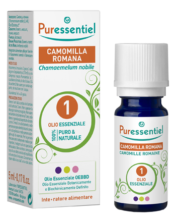 PURESSENTIEL CAMOMILLA ROMANA OLIO ESSENZIALE 5 ML - Gruppofarmastore.it