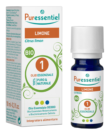 PURESSENTIEL LIMONE OLIO ESSENZIALE BIO 10 ML - Gruppofarmastore.it