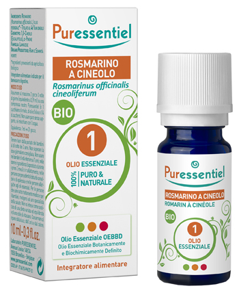 PURESSENTIEL ROSMARINO CINEOLO OLIO ESSENZIALE BIO 10 ML - Gruppofarmastore.it