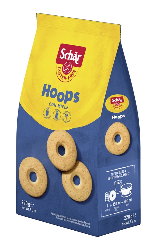 SCHAR HOOPS SENZA GLUTINE 200 G - Gruppofarmastore.it