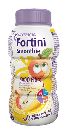 FORTINI SMOOTHIE MULTI FIBRE GUSTO FRUTTI GIALLI 200 ML - Gruppofarmastore.it
